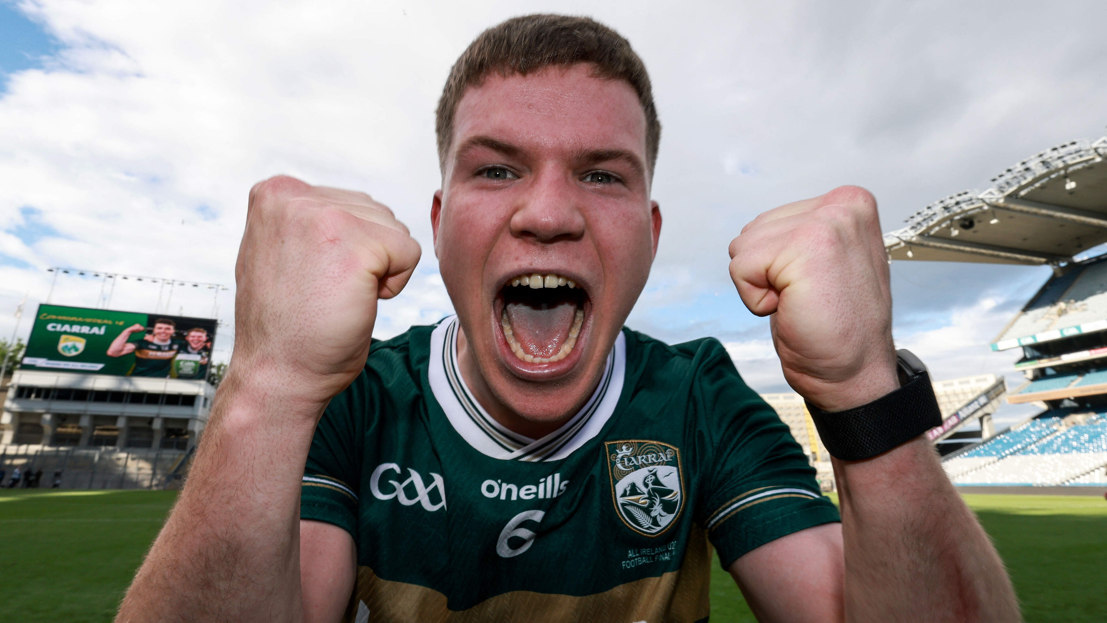 Kerry U-20 and An Ghaeltacht defender Aodhna Ó Beaglaoich full of praise for heroic team mates after All-Ireland win